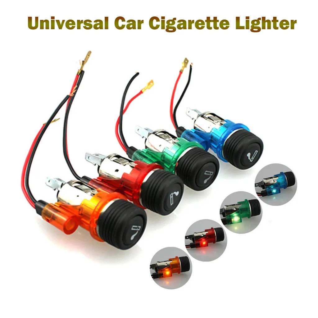 Розетка для прикуривателя универсальная настенная Usb зажигалка мотоцикла