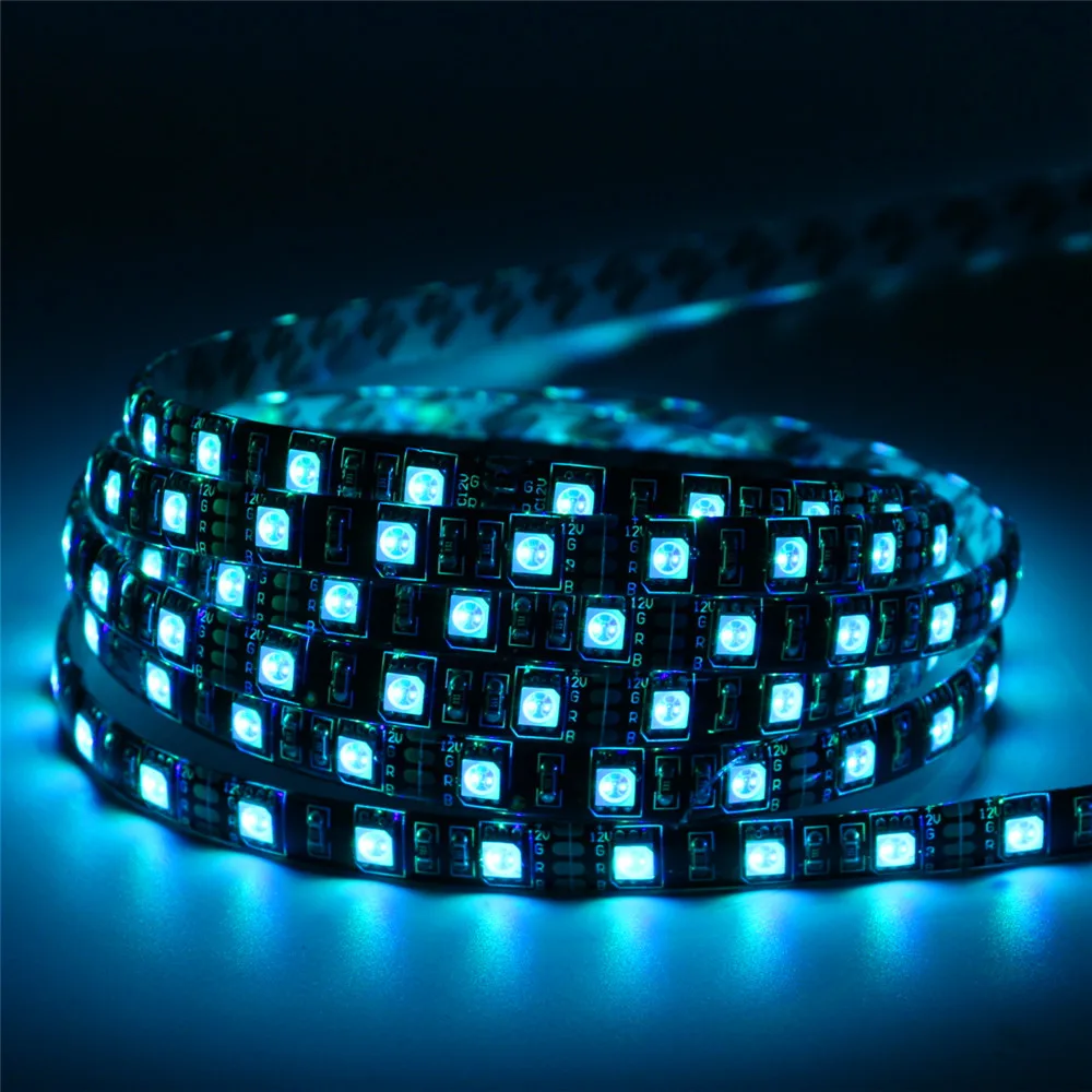 Гибкая светодиодная ленсветильник 5050 RGB 60 светодиодов/м 12 В 0 5/1/2/3/4/5 м|led strip