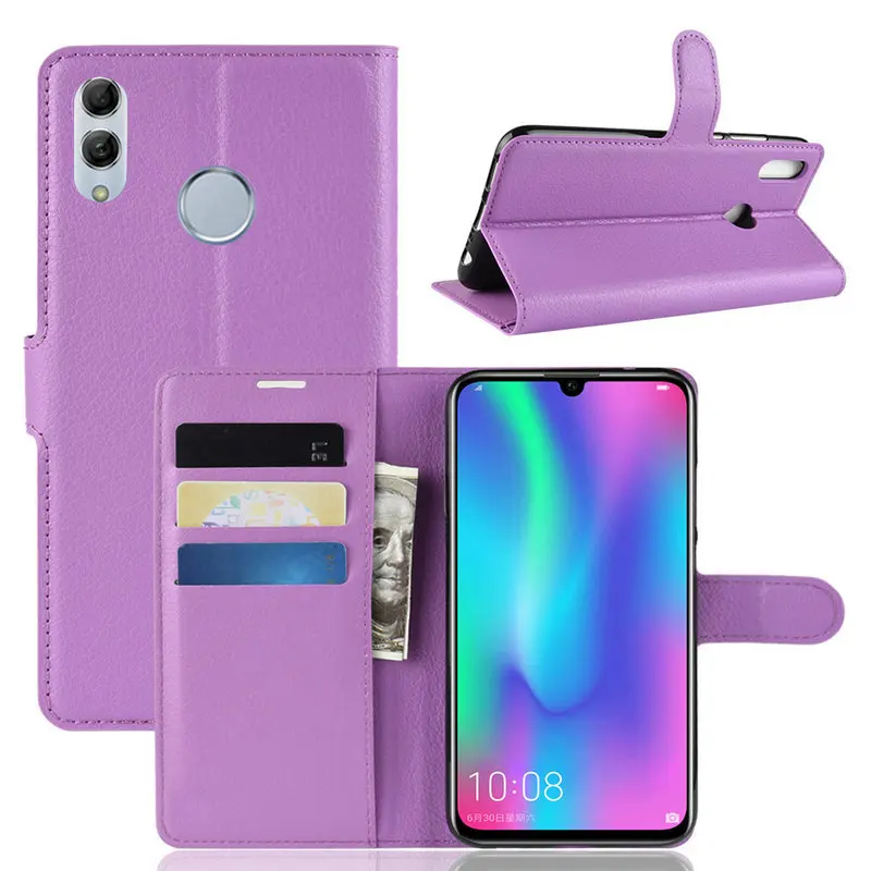 Для Huawei Honor 10 Lite HRY LX2 Чехол бумажник для телефона P Smart 2019 Plus + кожаный чехол