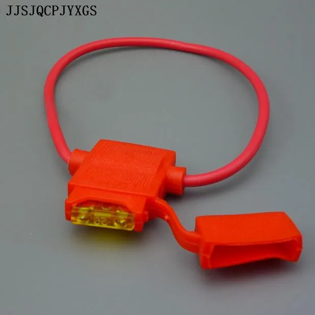 

JJSJQCPJYXGS medium blade Auto fuse + waterproof auto Fuse Holder for for mid fuse 1A2A3A5A7.5A10A15A20A25A30A35A40A