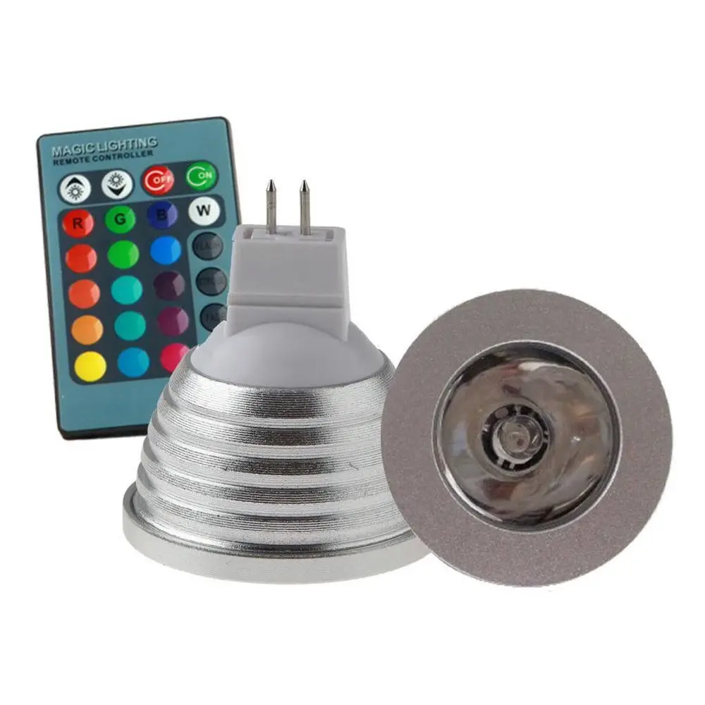 Новая светодиодная лампа 30 * DHL MR16 DC/AC12V RGB Светодиодная 5 Вт Светодиодный точечный