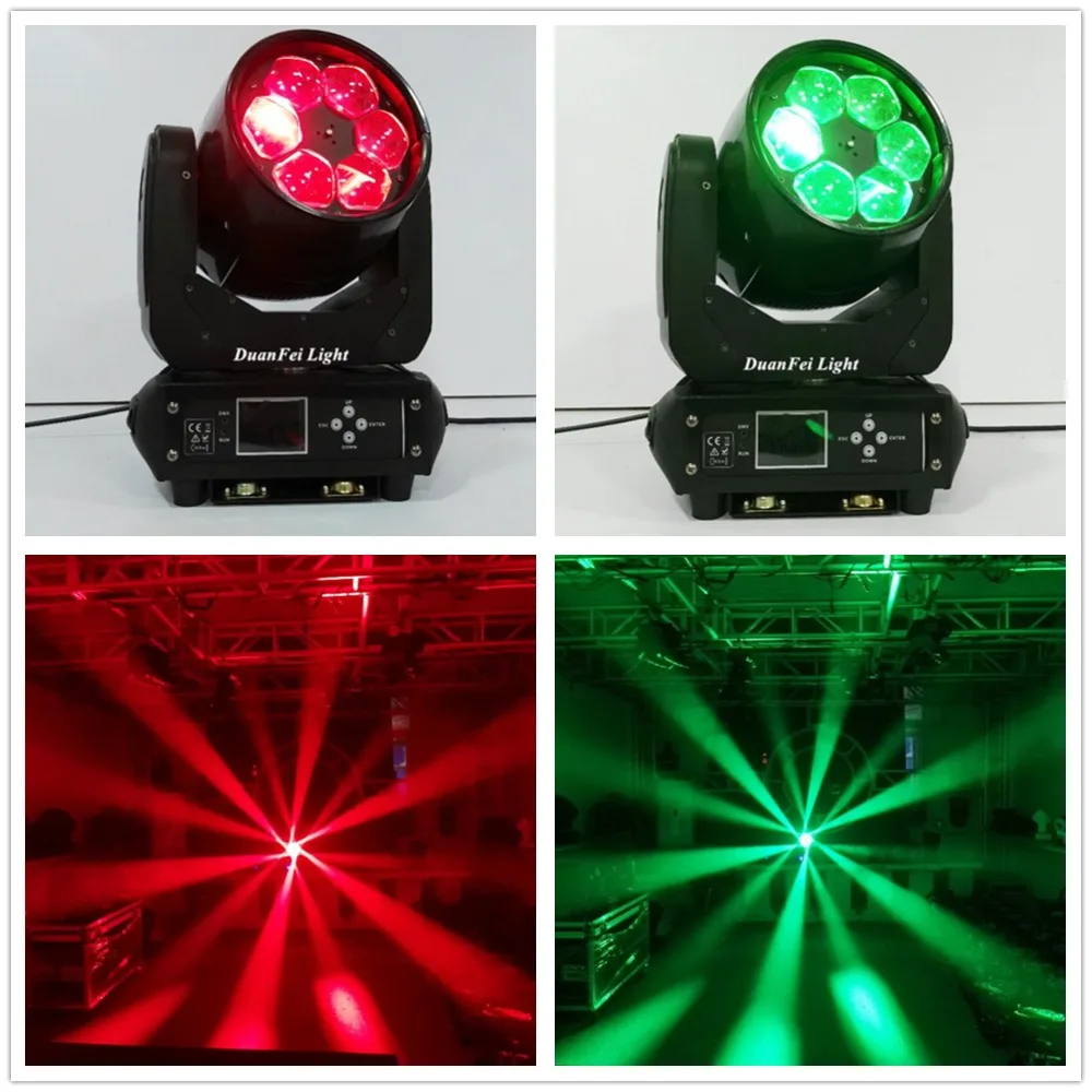 Светодиодные прожекторы с цветочным эффектом 2 лампочки lyre beam dmx zoom mini bee eye led