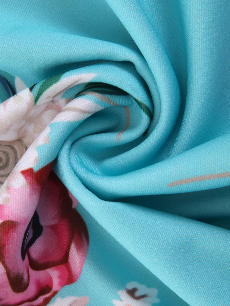 

Sexy Floral Print Women Set Casual Long Sleeve Turn-down Collar Long Top Coat With Pant Two Piece Set Elegant Office Suit Female