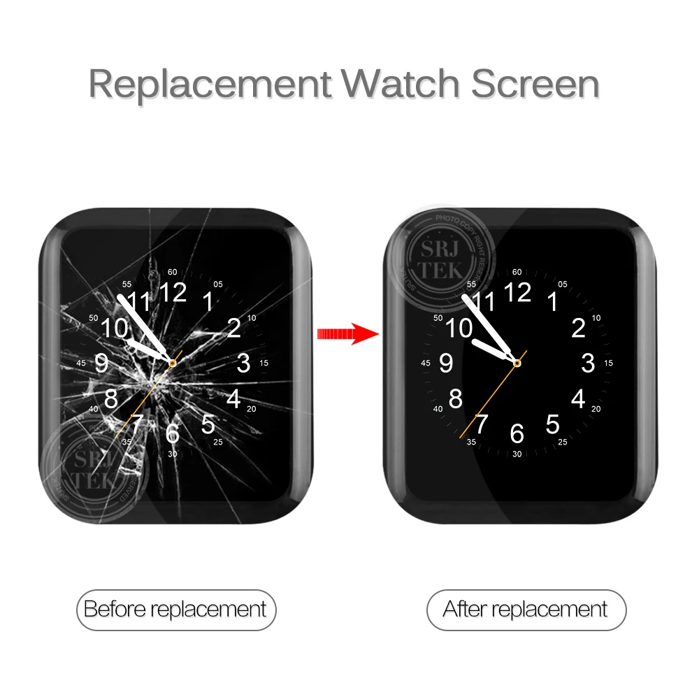 ЖК дисплей для Apple Watch Series 4 S4 кодирующий преобразователь сенсорного экрана в