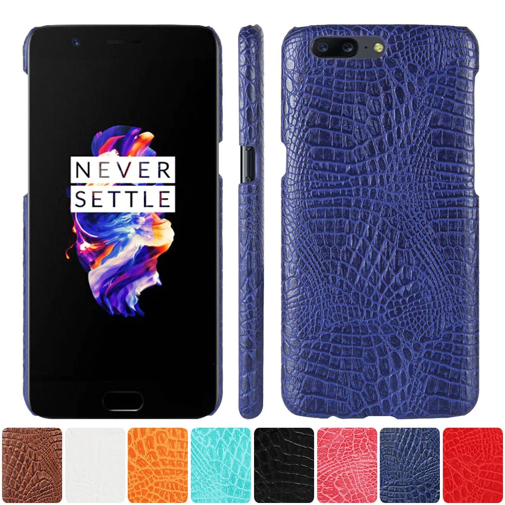 Кожаный чехол для OnePlus 5 Five V A5000 OnePlusFive бампер телефона One Plus OnePlus5 A 5000 Жесткий Чехол