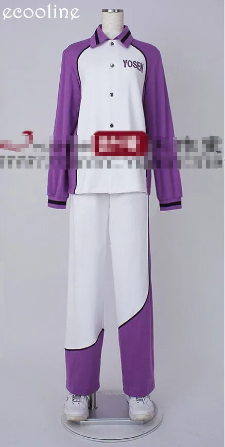 Аниме Kuroko no Basuke YOSEN murasakiбара atсуши униформа косплей костюм для вечеринки одежда