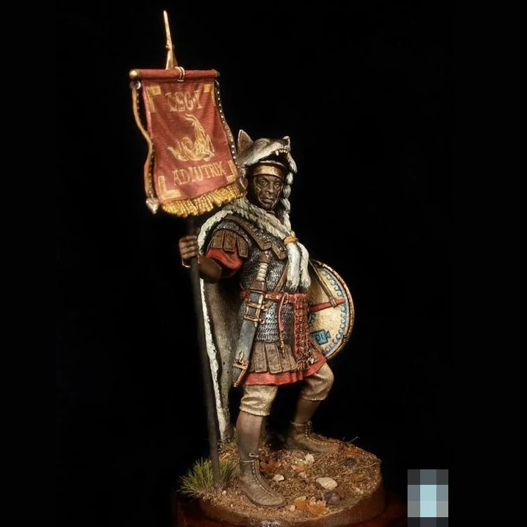 1/32 Roman Vexillarius of Marcomannic Wars полимерная модель GK разобранный и Неокрашенный