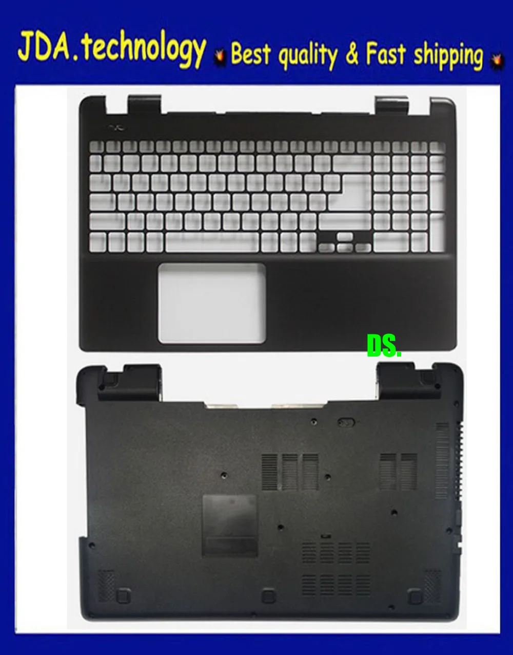 Новая верхняя крышка и нижняя для Acer Aspire E5 чехол с клавиатурой нижней основой