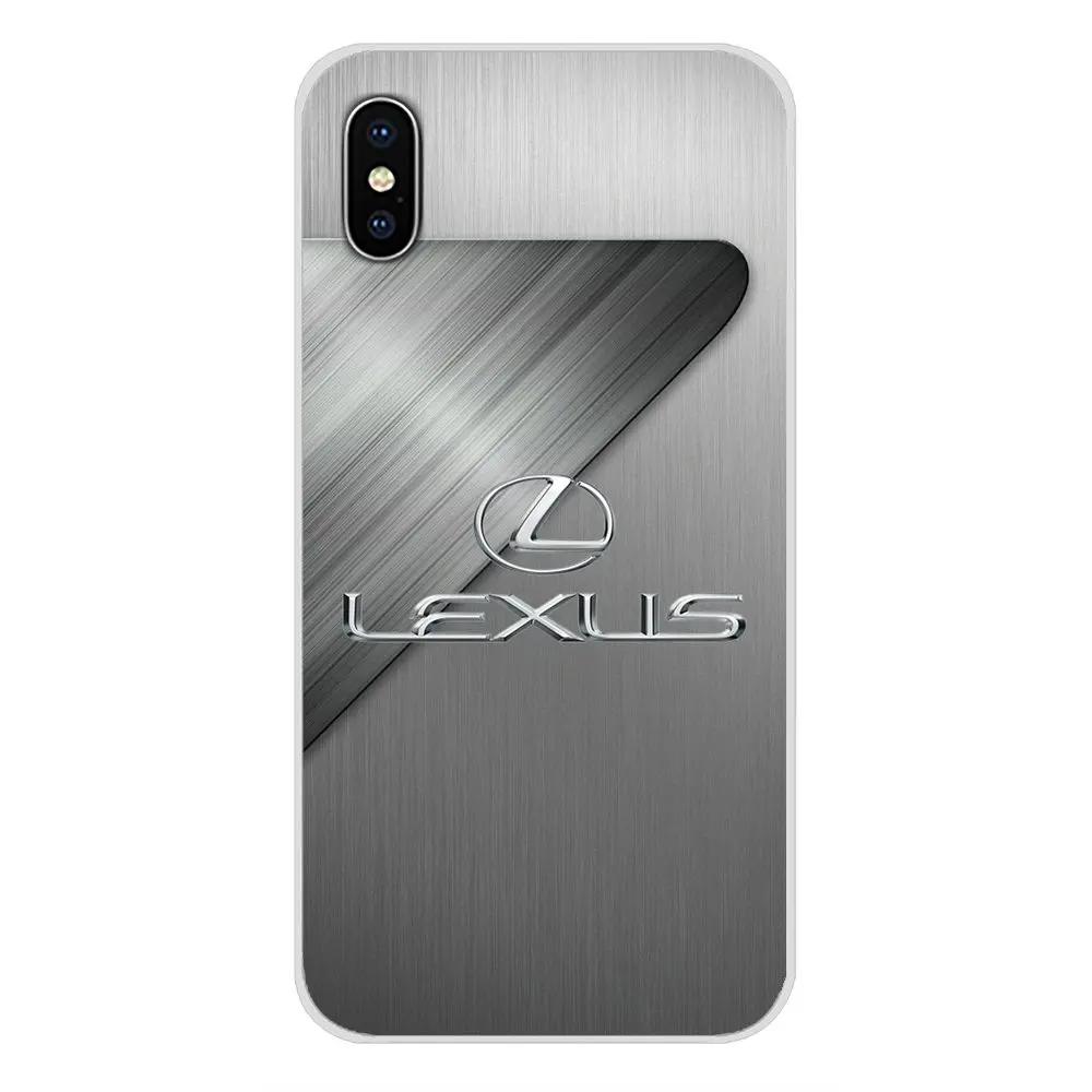 Аксессуары чехлы для телефонов роскошный Автомобильный логотип Lexus Apple iPhone X XR XS MAX