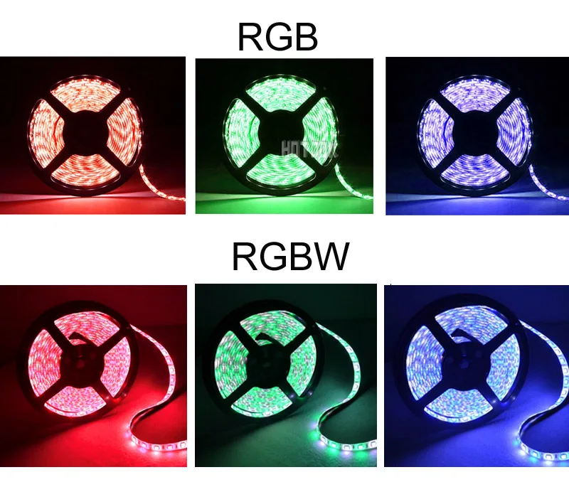 Водонепроницаемая светодиодная лента RGB RGBW 5050 smd 5 м 300 светодиодных лент +