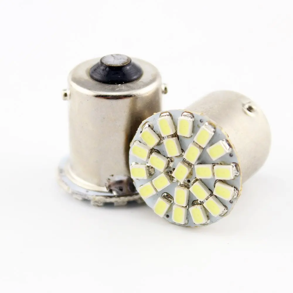 Лампада Ba15s 1156 22 светодиода Azul Neon Placa Re Seta (Branco/Ambar/amarello/vermelho)|ba15s 1156|22 ledsled seta |