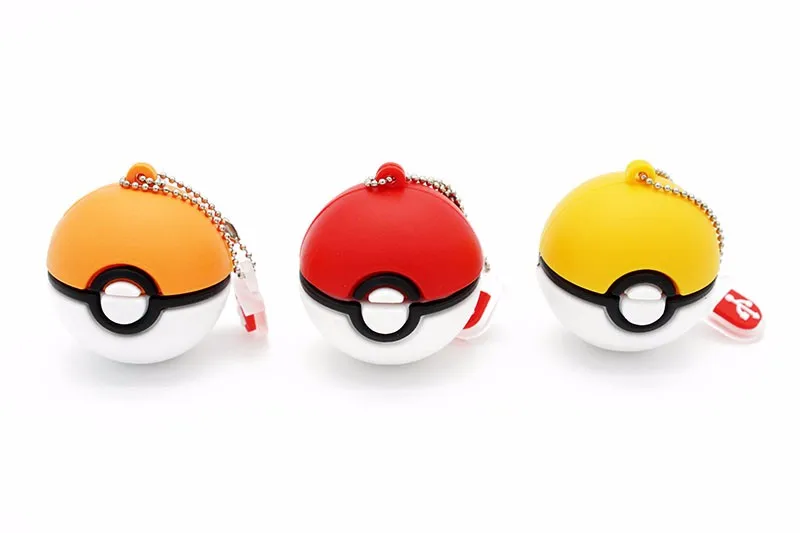 JASTER Pokemon usb флэш-накопитель Карманный Монстр покебол Пикачу Флешка 4 ГБ 8 ГБ 16 ГБ 32 ГБ 64 ГБ u диск карта памяти модный подарок