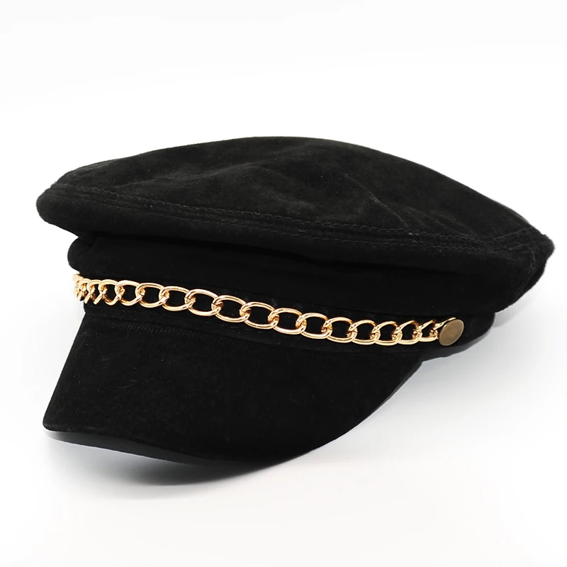 2018 реальные Gorras Maylooks модная обувь из натуральной кожи женские брендовые береты