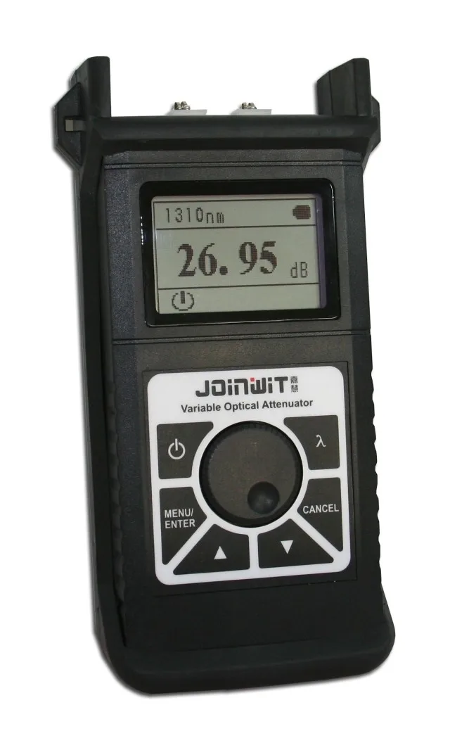 JoinWit JW3303 Handheld Variable Optical Attenuator 2.5~60dB 1260~1650nm | Fiber Optic Equipment