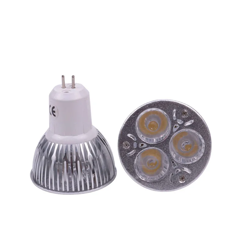 3 Вт светодиодные лампы точечного света Foco LED 12 В MR16 110 220 E27 GU10 E14 лампа для