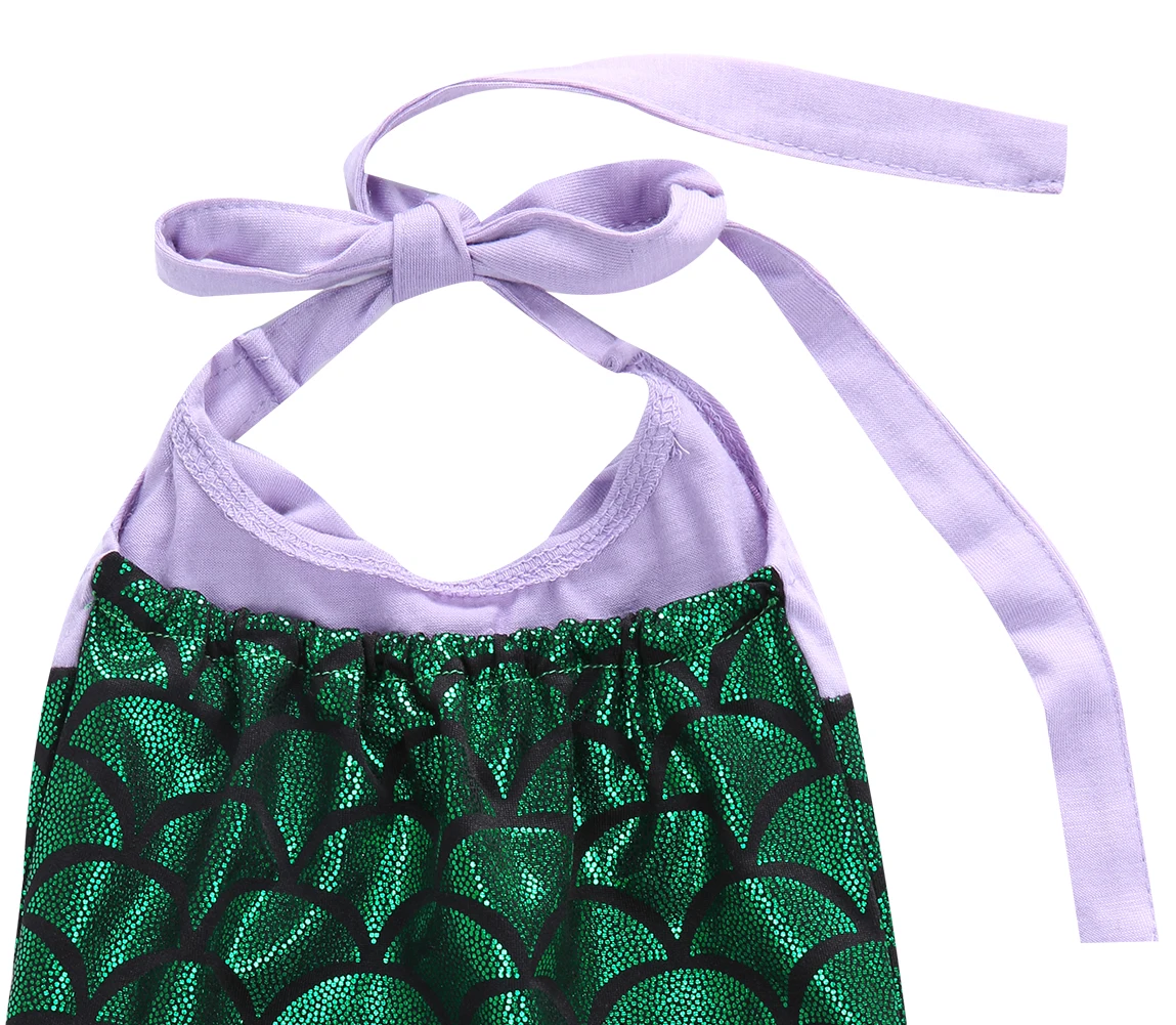 2018 новый детский комплект Русалочки для маленьких девочек купальный костюм