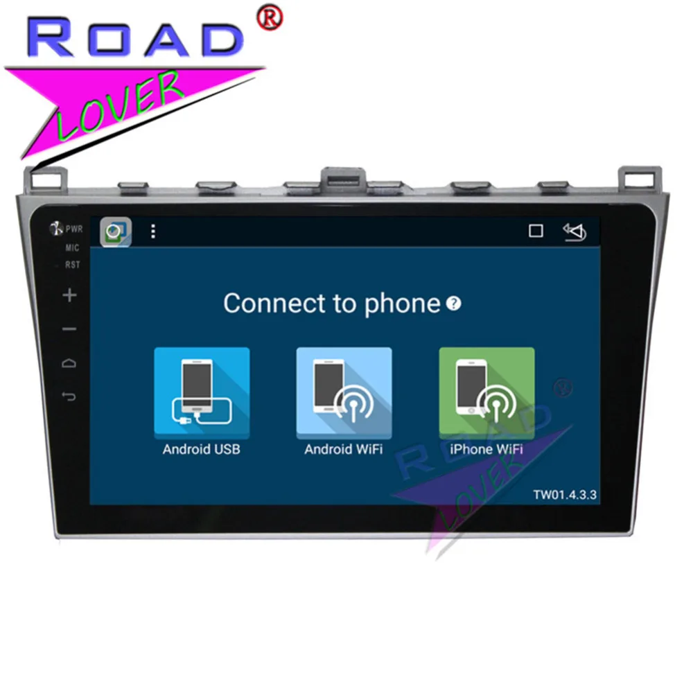 Roadlover Android 8 1 автомобильный ПК Авторадио плеер для Mazda Core-wing 2010 Стерео GPS навигация
