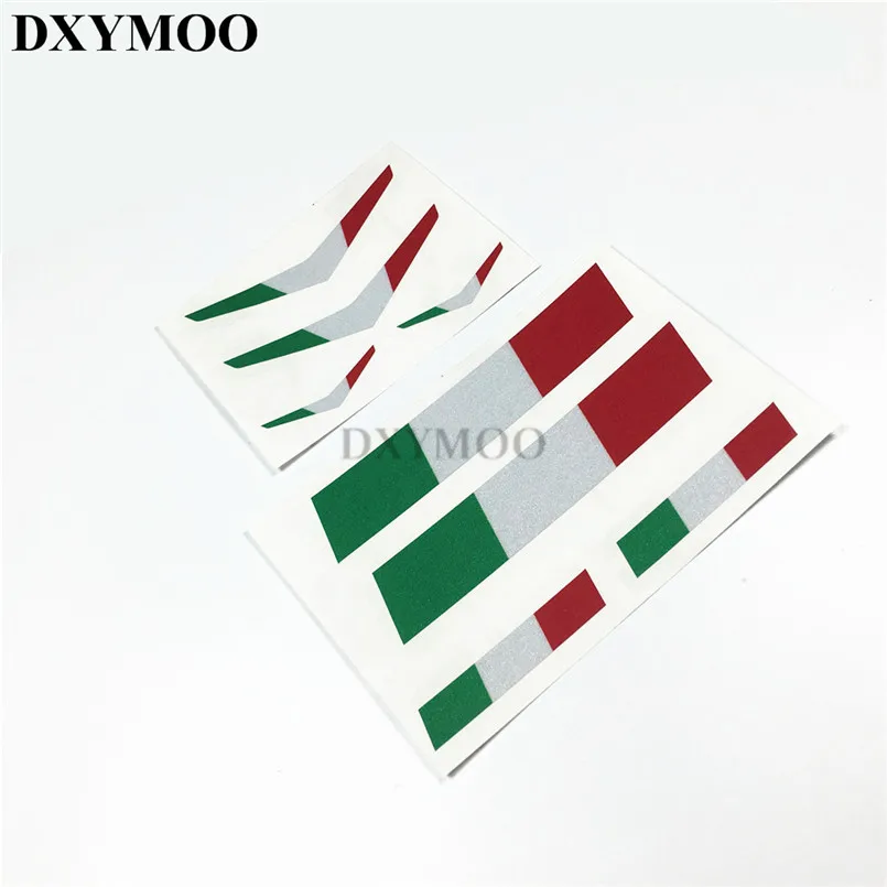 Национальный флаг Италия автомобильные наклейки мотоциклетная масляная