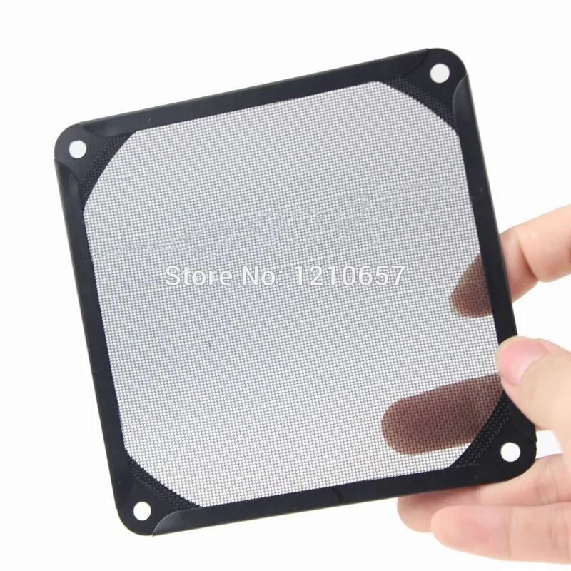 5 шт./партия черные пластиковые фильтры для вентилятора компьютера 120 мм|filter