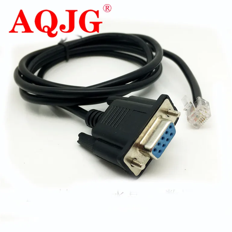Индивидуальный последовательный кабель rs232 db9 к rj11 rs232 к rj12 rj9 rj25 rj45 кабель DB9 мама к RJ11 4p4c кабели 1 м