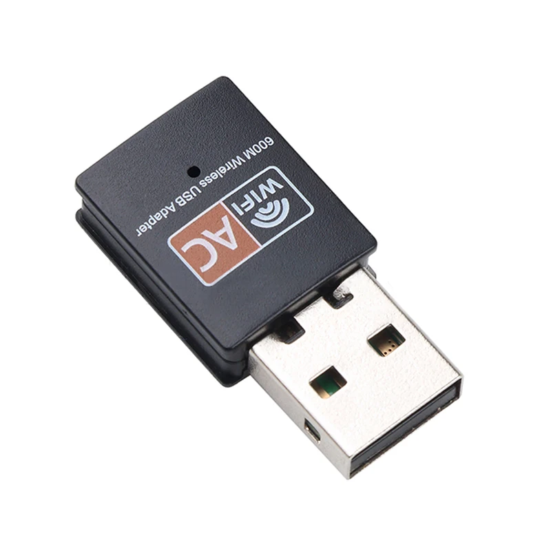 600 Мбит/с Usb Wifi адаптер беспроводная сетевая карта Ethernet Ac двухдиапазонный 2 4G/5.G