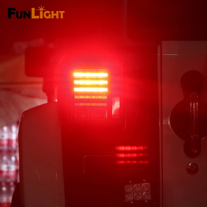 Светодиодный задний фонарь светильник для Wrangler JK тормоз/Реверс/Сигнальные лампы