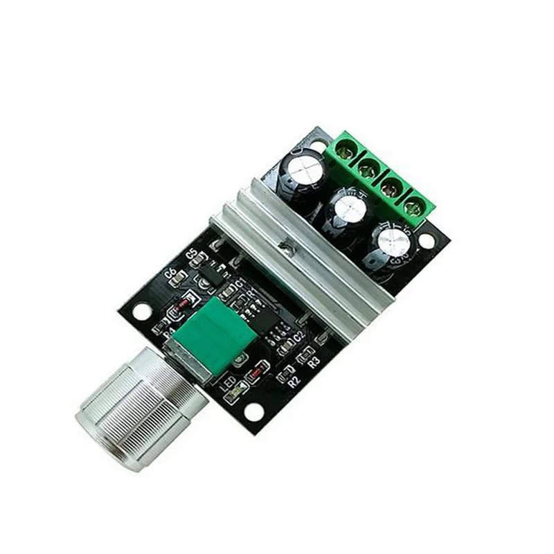 

PWM регулятор двигателя пост. Тока, переключатель скорости 6V12V24V28V / 3A