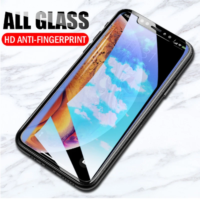 SRLEEKING закаленное стекло для iPhone XS Max XR X 5c 5S 6s 4 4S жесткая Защитная пленка экрана 6 7 8