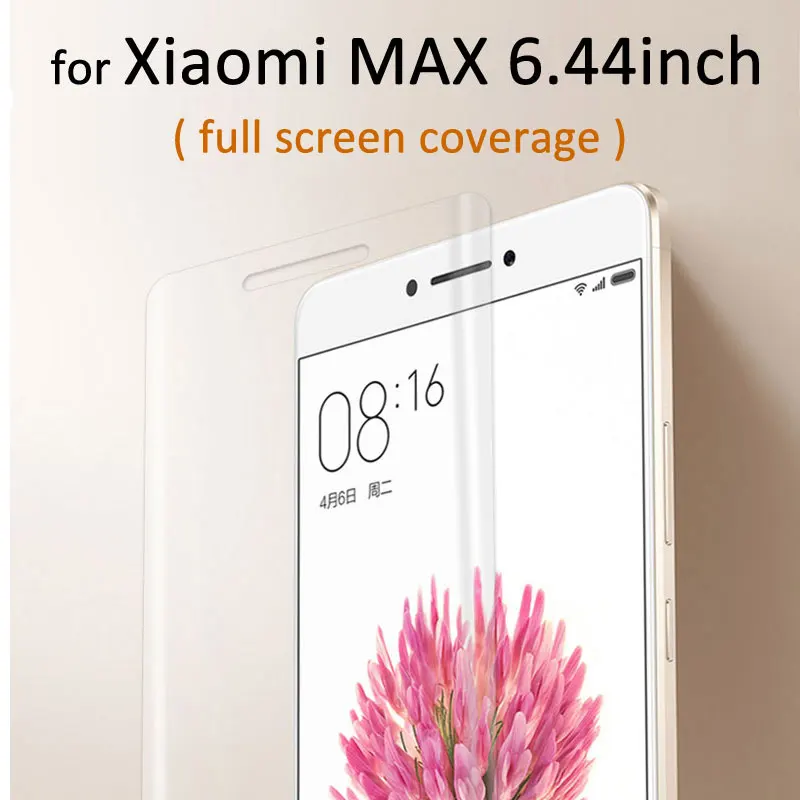 Полное покрытие протектор экрана для Xiaomi Mi max мягкий ТПУ материал 6 44 дюймов экран