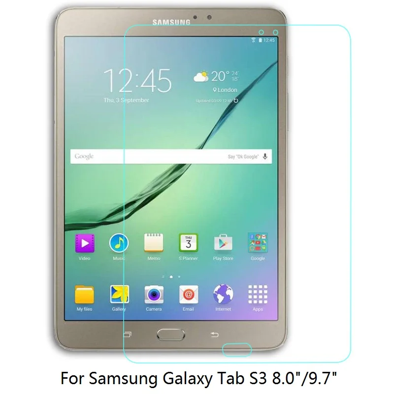 Защитное стекло закаленное для Samsung Galaxy Tab S3 T719 T820 T825 S2 T710 0 33 T810 T815 S4 T830 715