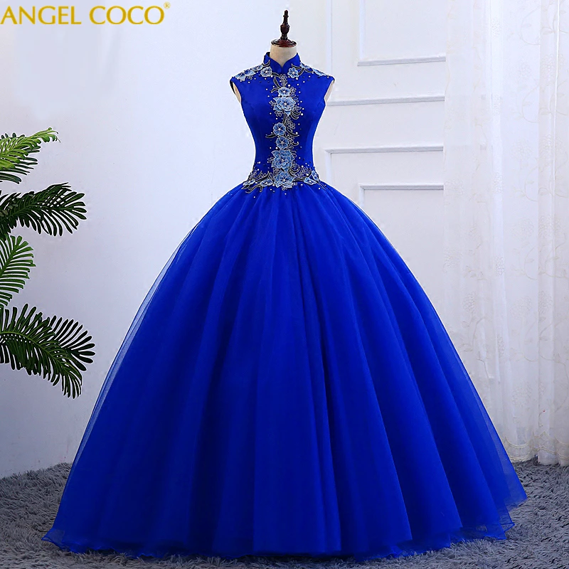 Vestido Debutante кружево до платья бальное платье бальные платья бисером вышивка цветы сладкий 16 Vestidos De 15 Anos Халат