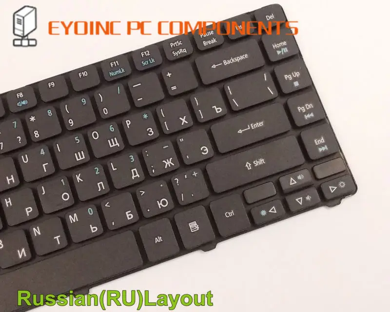 Клавиатура для ноутбука Acer Aspire EMachines EM D728 D730 D 730G D730Z D730ZG D732 D732ZG Русская версия|laptop