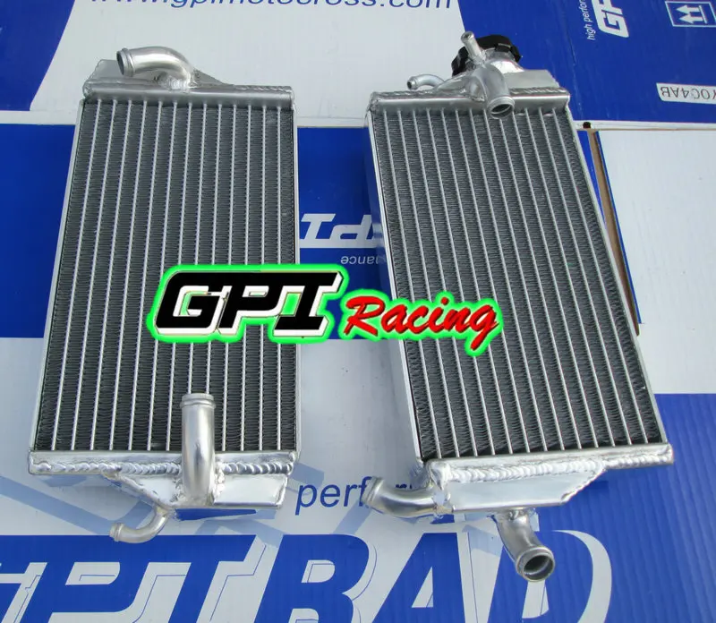 GPI R & L алюминиевый радиатор + шланг для Honda CR250 CR250R CR 250R 2000 2001 00 01|radiator for honda|cr radiatorhonda
