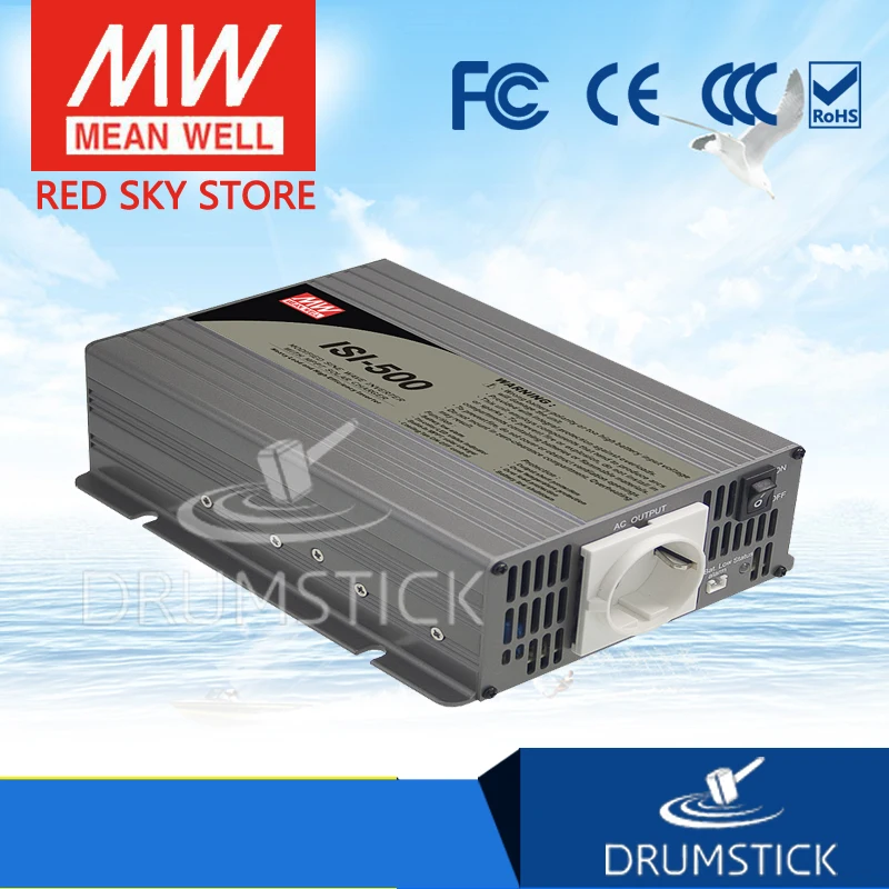 MEAN WELL ISI 500 112A стандарт США 110 В meanwell 350 Вт DC AC инвертор с MPPT Солнечное зарядное
