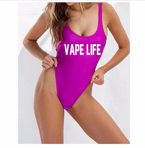 Высокого качества на заказ VAPE жизни женские боди слитные купальники банный