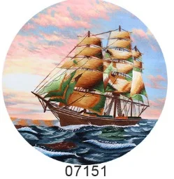 07151 Size 40X40cm DIY шелк тутового шелкопряда Сучжоу наборы для вышивки напечатанные картины, комплекты для рукоделия Наборы для начинающих живописная серия - Цвет: 07151 Size 40X40cm