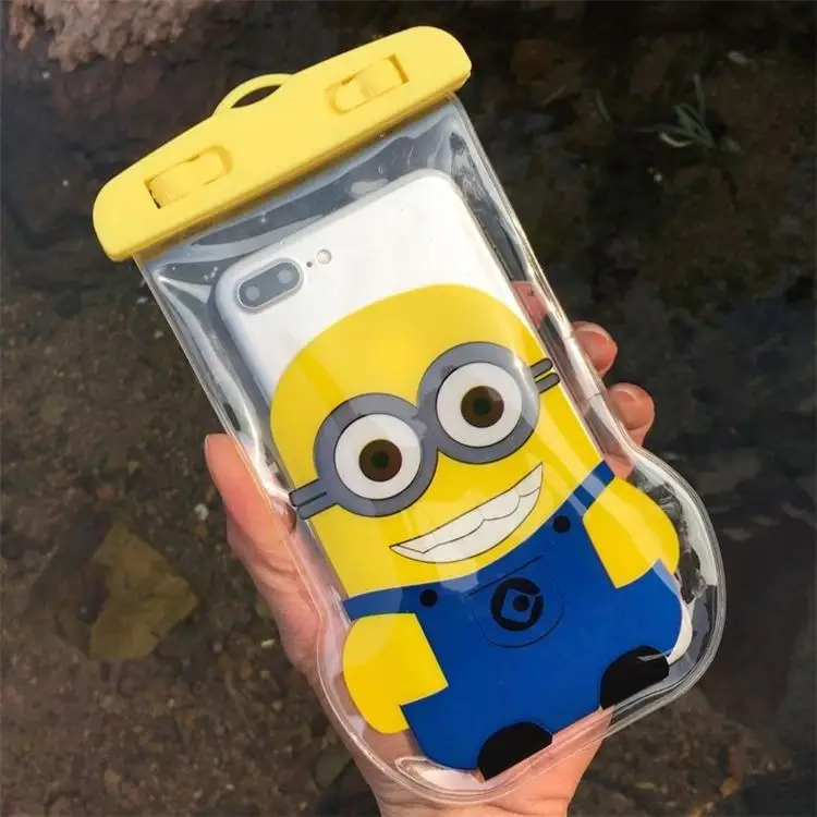 Универсальный Водонепроницаемый Чехол для iPhone X XS MAX 8 7 6 s 5 Plus крышка мешок сумка