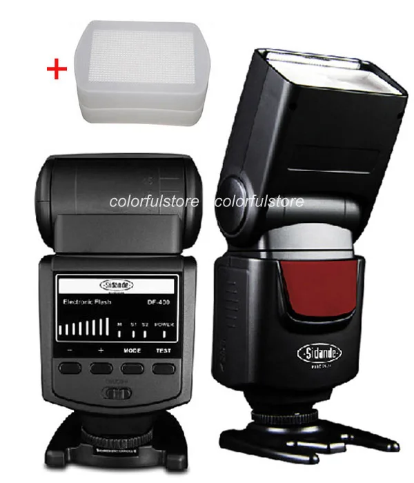Ламсветильник для вспышки SIDANDE Speedlite светильник Canon Rebel SL1 T5 T3 XS T5i T4i T3i T2i T1i XSi XTi XT DSLR