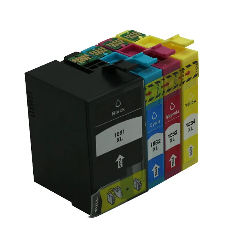 

CNLINKCLR T1881 compatible inkjet cartridge use for EPSON Workforce WF-7111/3641/7621 full ink