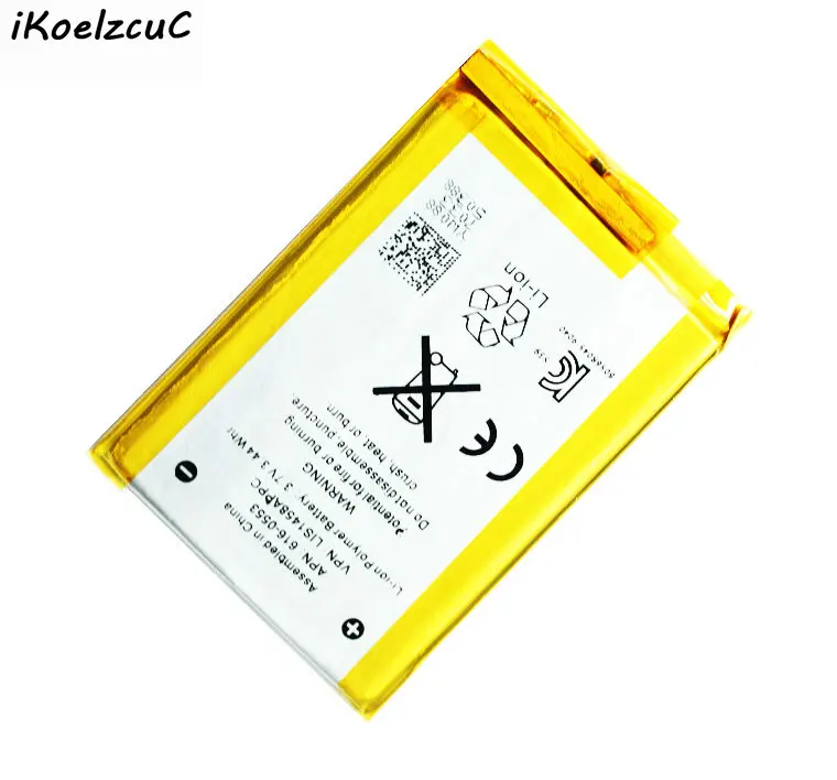 IKoelzcuC 1x медиа музыка телефон замена батарея + подарок подходит для iPod touch 4