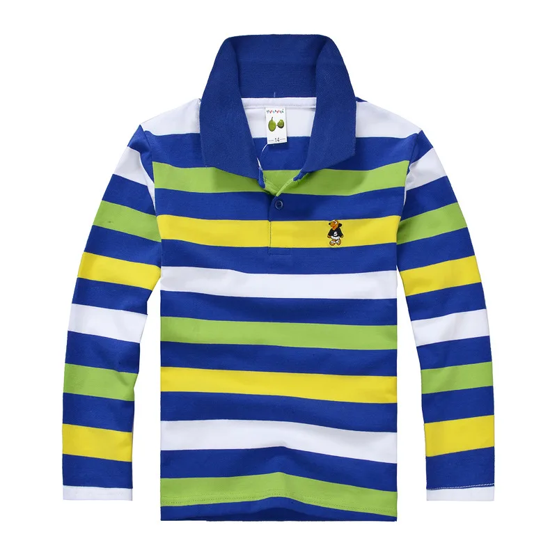 

2019 Cotton Children's Long-sleeved T-shirt Small Medium and Large Children's Class Service Shirt 0-16 Years Old