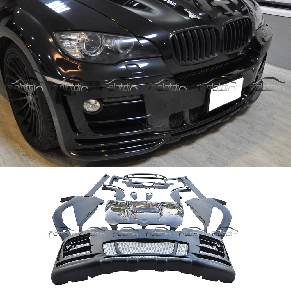 Для H Style E71 КОМПЛЕКТЫ КУЗОВОВ автомобильный Стайлинг FRP Стекловолоконный
