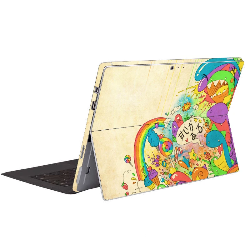 CROCO узор Surface Pro полный средства ухода за кожей экран гвардии для оконные рамы Surface Pro 2 планшеты стикеры 20 стиль цветной печати