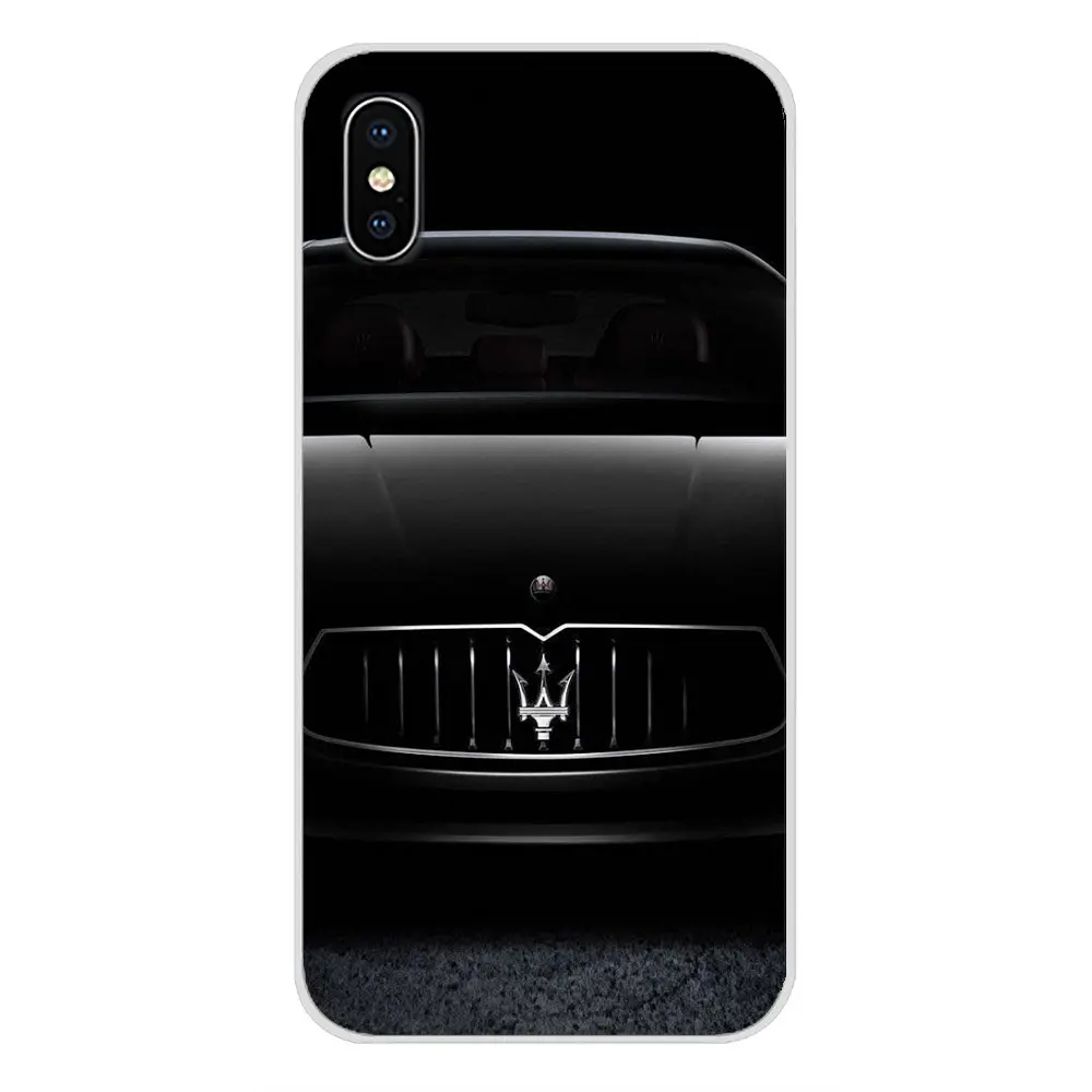 images 11 Супер автомобиль Maserati для Apple iPhone X XR XS MAX 4 4S 5 5S 5C SE 6 6S 7 8 Plus ipod touch 5 6 Аксессуары чехлы для телефонов - Цвет: images 11