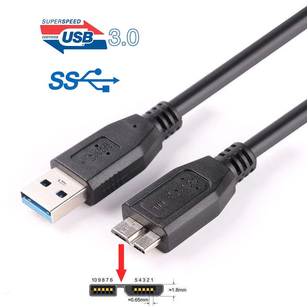 Новое поступление высокое качество супер скорость USB 3 0 к кабель внешний жесткий