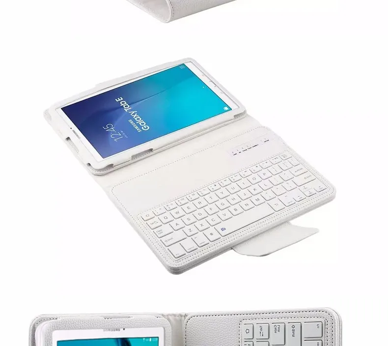 Чехол для samsung GALAXY Tab E 9,6 T560 T561 Съемный беспроводной Bluetooth клавиатура портфель чехол-книжка+ подарок