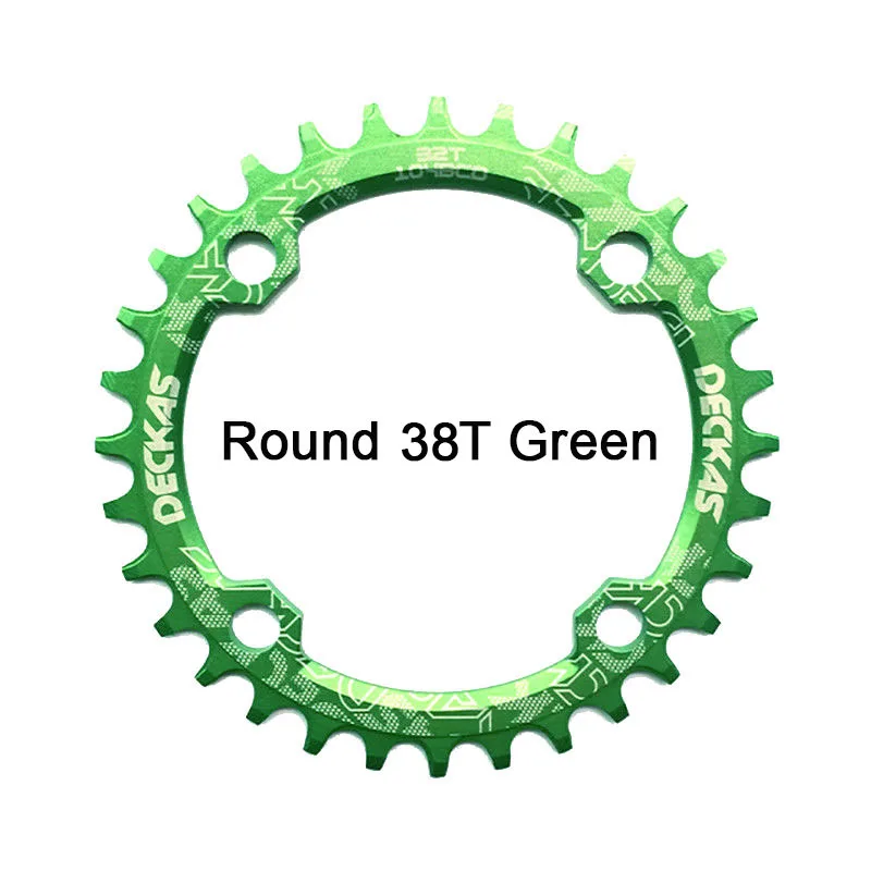 Deckas 104BCD Цепь 32 T/34 T/36 T/38 T MTB велосипедная Звездочка цепь для узкой широкой звездочки система для MTB