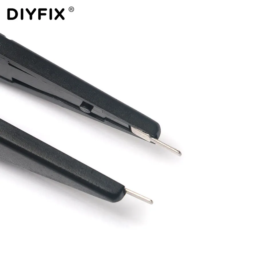 DIYFIX индуктор поверхностного монтажа Тест Зажим контакта зонд Пинцет Мультиметр