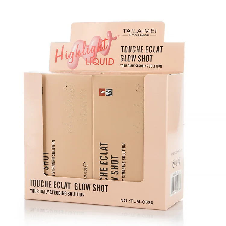 Профессиональный жидкий Хайлайтер для макияжа осветлитель лица основа