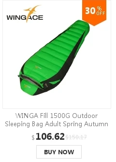 WINGACE, портативный спальный мешок для мам, 600 г, гусиный пух, ультралегкий, для кемпинга, на открытом воздухе, аксессуары для туризма, спальный мешок, туристический